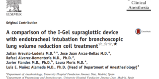 Comparación del dispositivo Supraglótico I-Gel con Intubación Endotraqueal Broncoscopia